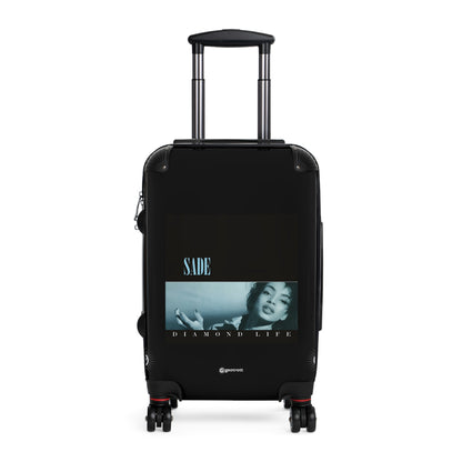 Sade Diamond Life Eighties Music Album Luggage Bag Rolling Suitcase Spinner