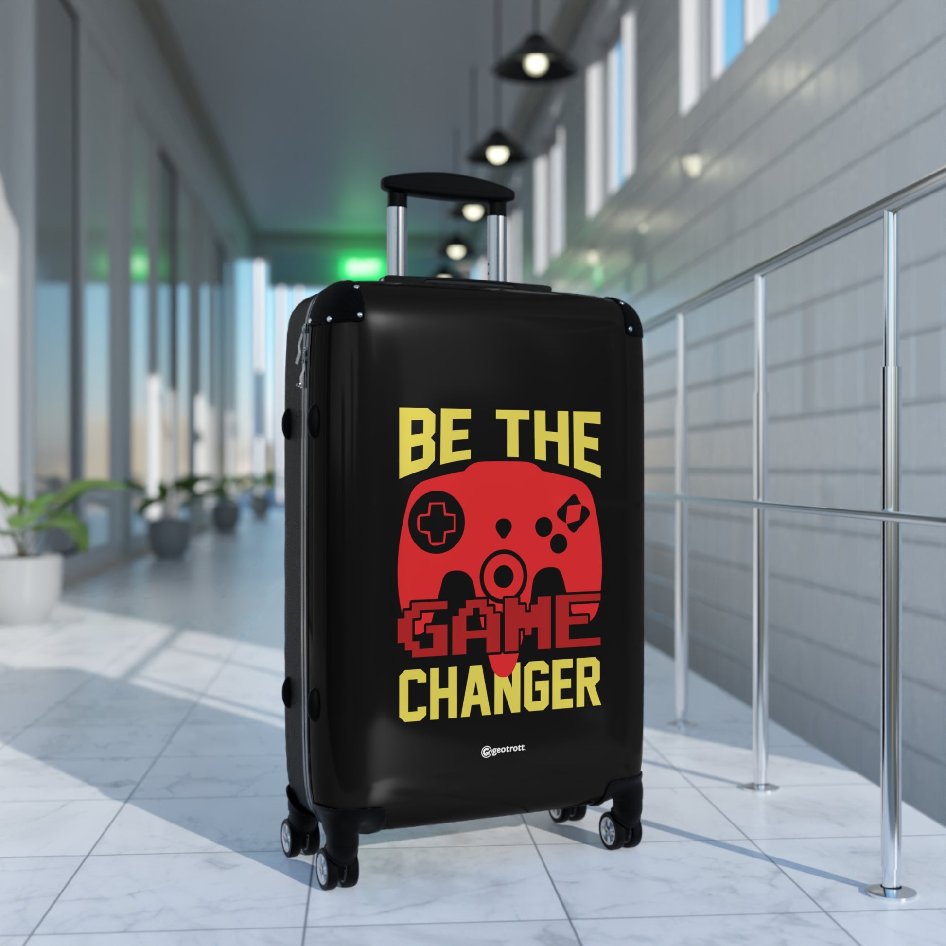 Be the Game Changer 2 Gamer Gaming Suitcase-Bags-Geotrott