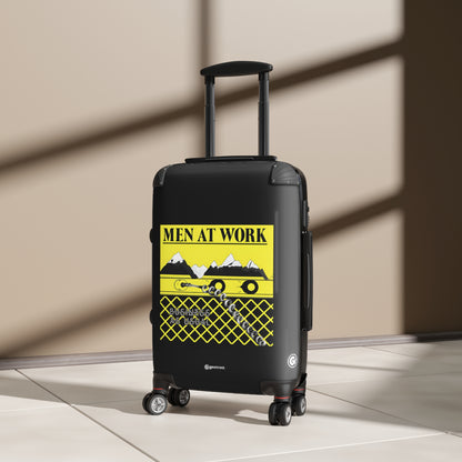 Men at work Business as Usual Eighties Music Album Luggage Bag Rolling Suitcase Spinner