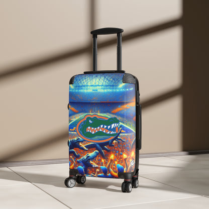 Florida University Gators College Football Team Luggage Bag Rolling Suitcase Spinner