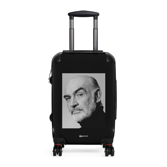 Sir Thomas Sean Connery Scottish Actor James Bond 20TH CENTURY Photos Luggage Bag Rolling Suitcase Spinner