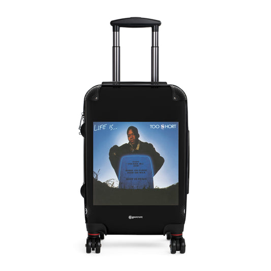 Too Short Life Is Too Short 1988 Luggage Bag Rolling Suitcase Travel Accessories