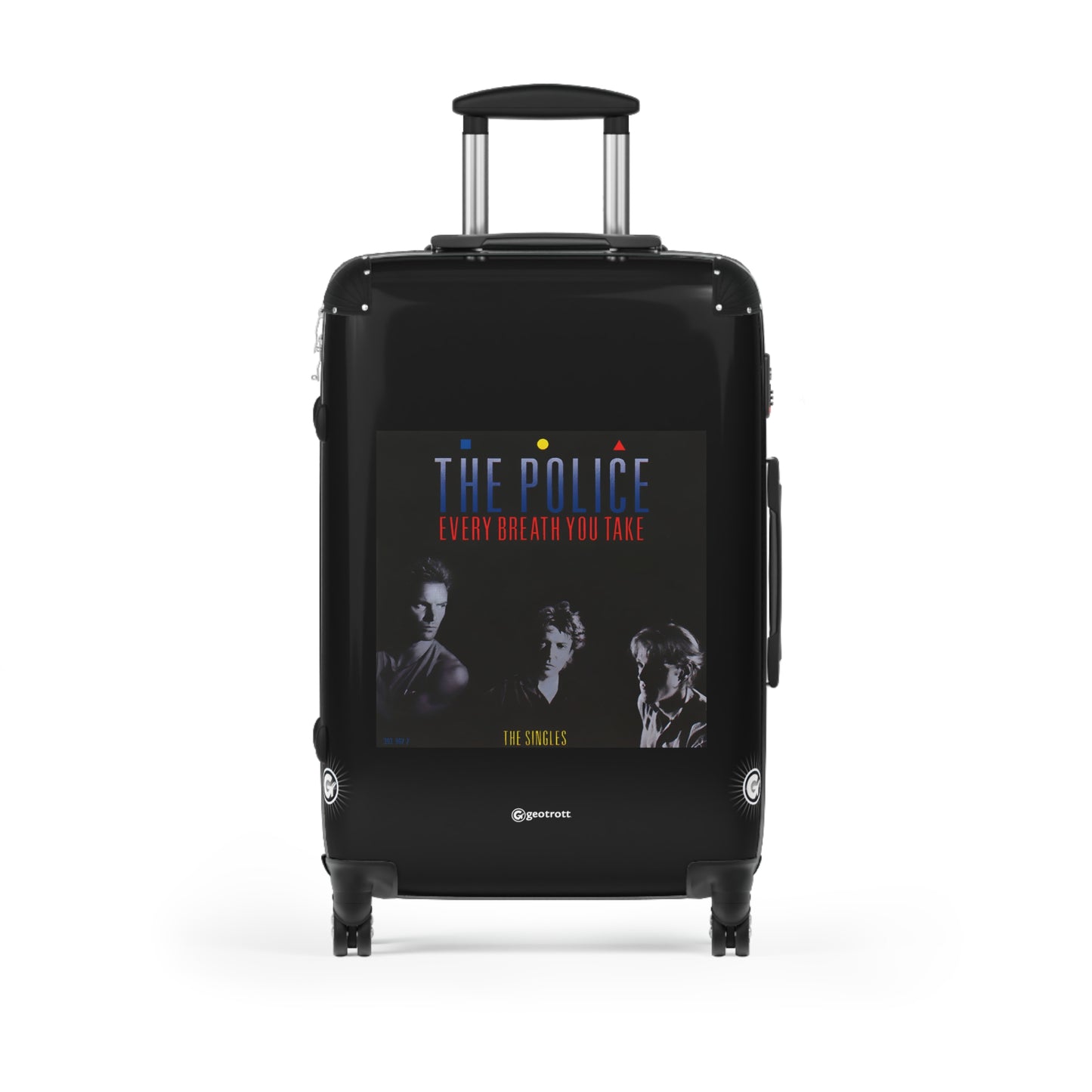 The Police Every Breath you Take Eighties Music Album Luggage Bag Rolling Suitcase Spinner