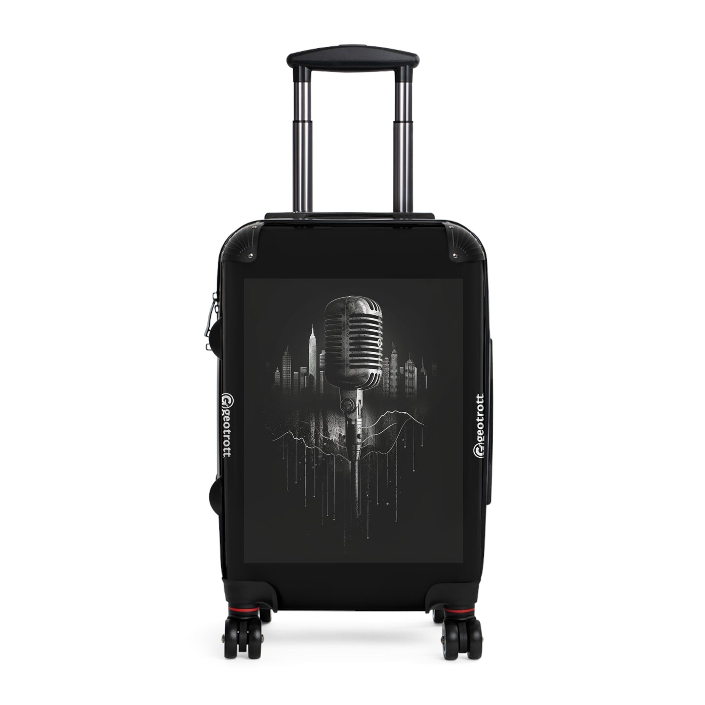 THE A classic microphone with sound waves forming a cit 0c0c3392 29a9 4ebc b33e 11acef531cb0 2