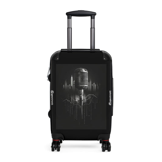 THE A classic microphone with sound waves forming a cit 0c0c3392 29a9 4ebc b33e 11acef531cb0 2