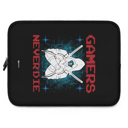 Funda para portátil de neopreno suave y ligera Gamers Never Die 3 Gamer Gaming