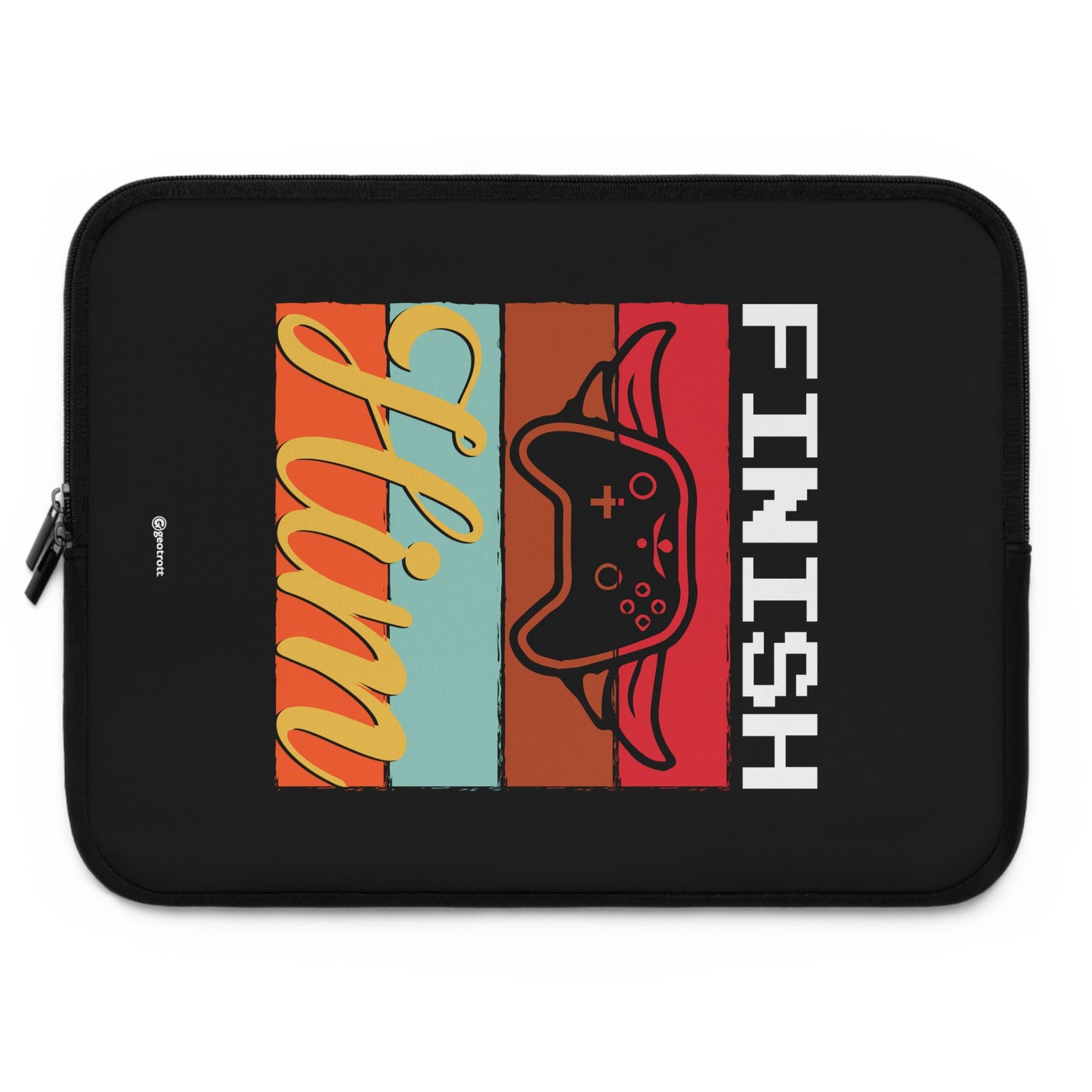 Finish Him 2 Gamer Gaming Lightweight Smooth Neoprene Laptop Sleeve