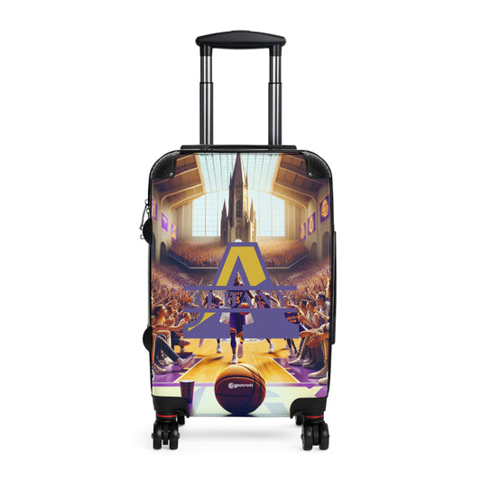 Albany Great Danes University College Teams Luggage Bag Rolling Suitcase Travel Accessories