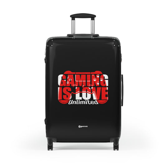 Gaming is Love Unlimited Gamer Gaming Suitcase-Bags-Geotrott