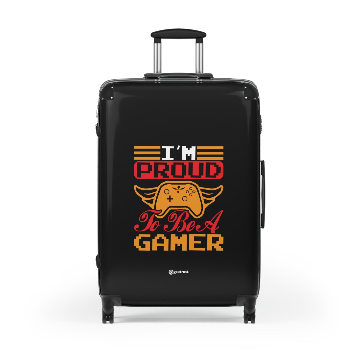 I'm Proud to be a Gamer Gaming Suitcase-Bags-Geotrott