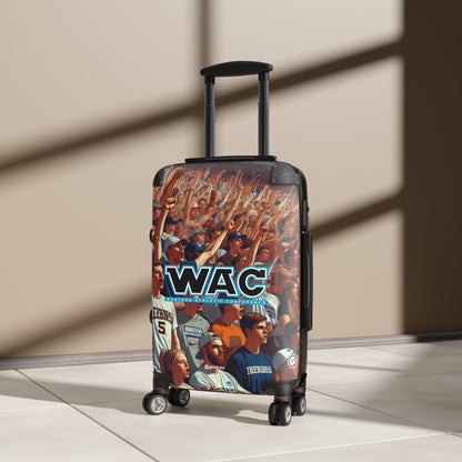 Western Athletic Conference NCAA Division I Luggage Bag Rolling Suitcase Spinner