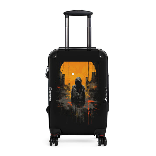 THE a retro splatter portrait with an image of a city i 308b6dab 536b 4137 9236 8b939f0cf400 0