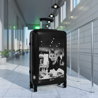 Aubrey Hepburn in Breakfast at Tiffanys 20TH CENTURY Photos Luggage Bag Rolling Suitcase Spinner