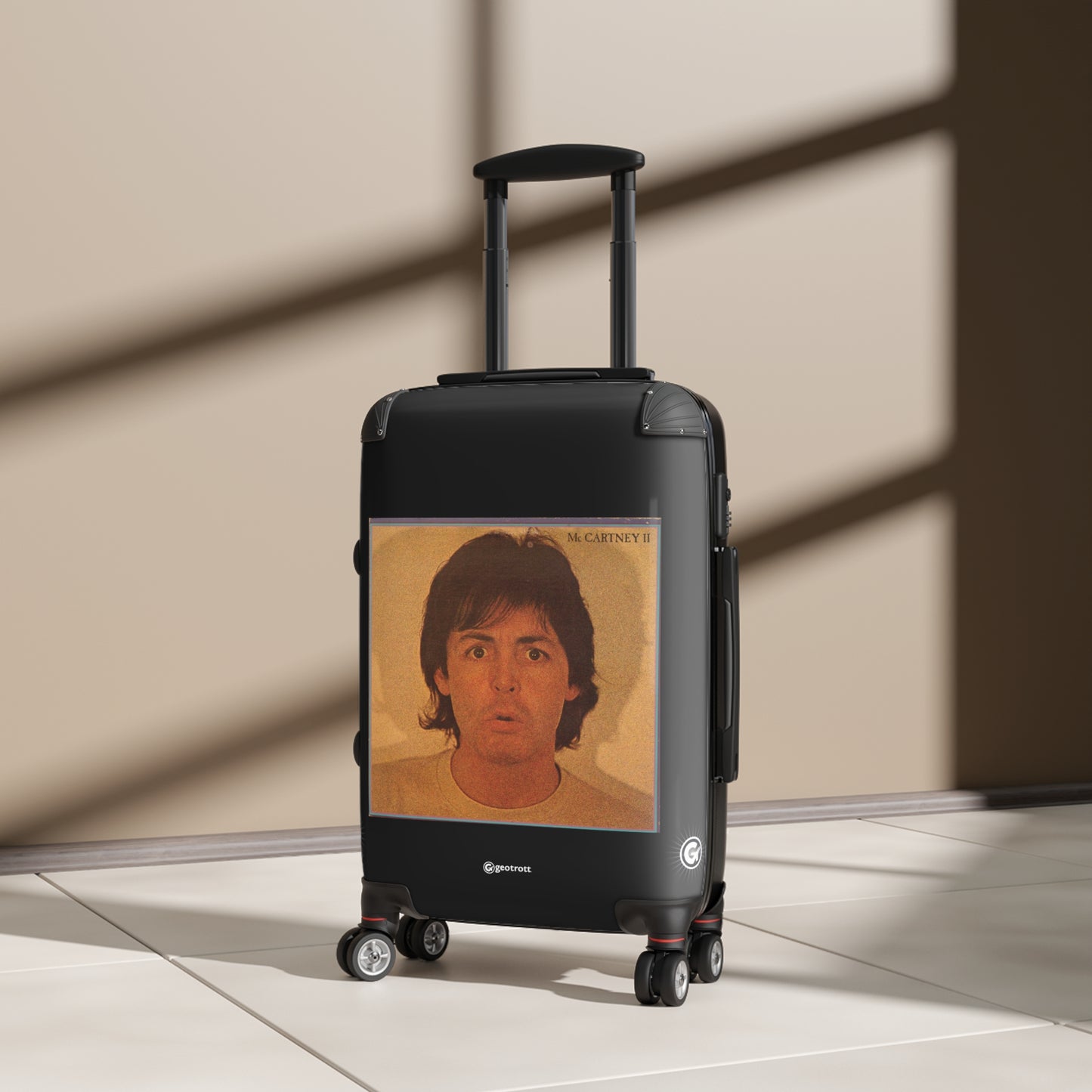 Paul Mc Cartney McCartney 2 1980 Luggage Bag Rolling Suitcase Travel Accessories