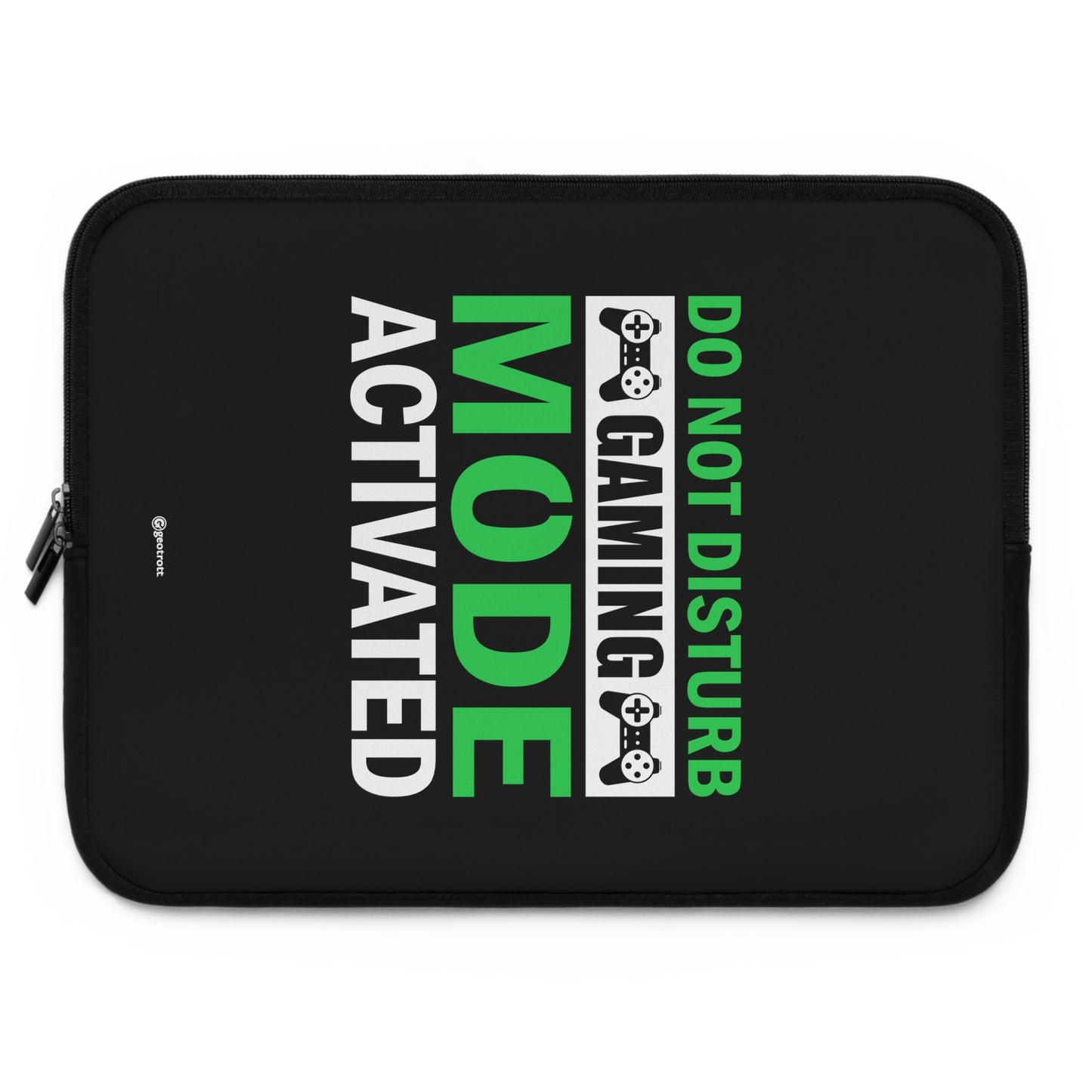 Do not Disturb Gaming Mode Activated Gamer Gaming Lightweight Smooth Neoprene Laptop Sleeve