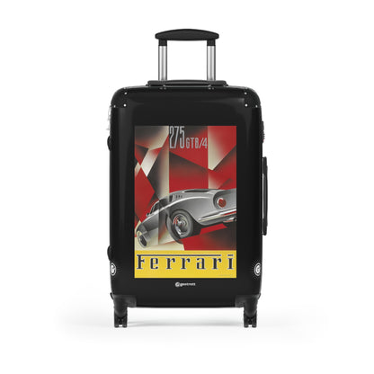 Ferrari 275 GTB4 Vintage Posters Retro Ad Luggage Bag Rolling Suitcase Spinner