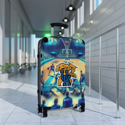 Kentucky Wildcats men's Basketball Team Luggage Bag Rolling Suitcase Spinner