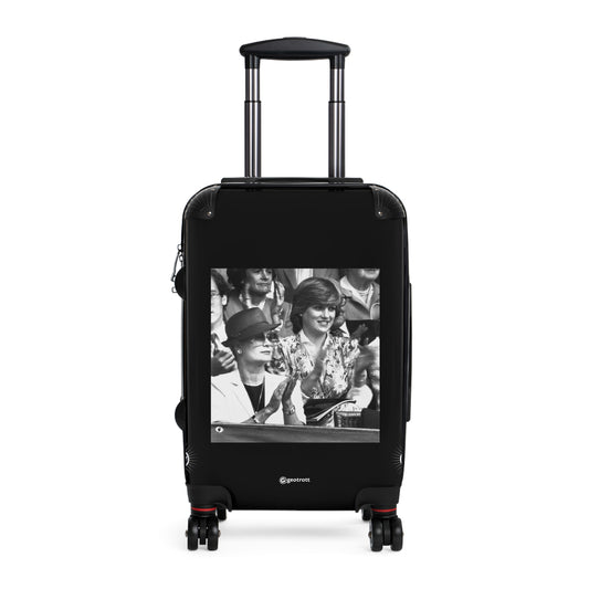 Princess Grace and Lady Diana Spencer Applauding 20TH CENTURY Photos Luggage Bag Rolling Suitcase Spinner