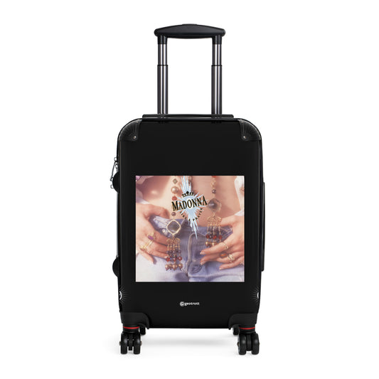 Madonna Like a Prayer Eighties Music Album Luggage Bag Rolling Suitcase Spinner