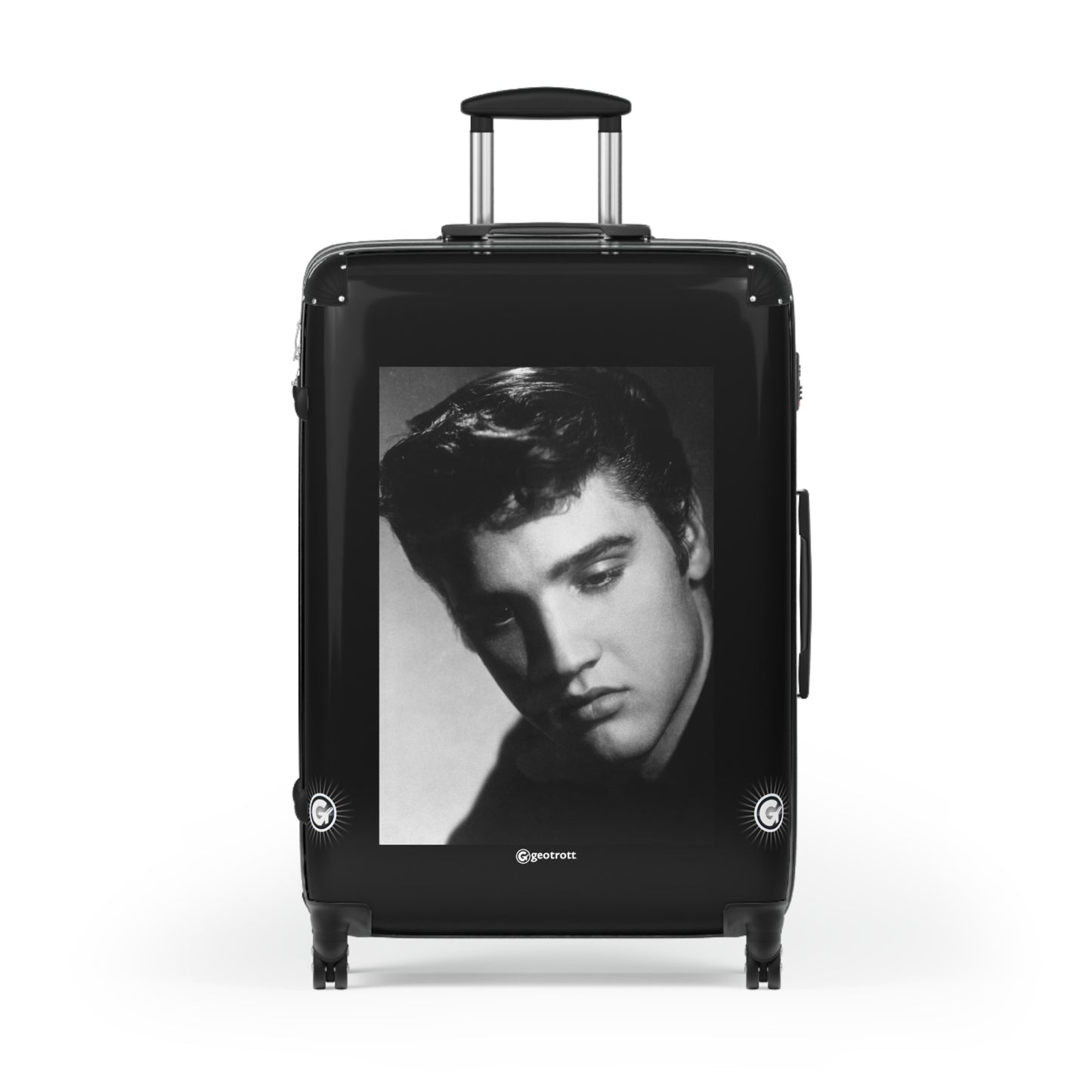 Elvis Presley 20TH CENTURY Photos Luggage Bag Rolling Suitcase Spinner