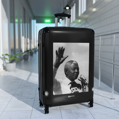 Nelson Mandela The Civil Rights Movement 20TH CENTURY Photos Luggage Bag Rolling Suitcase Spinner