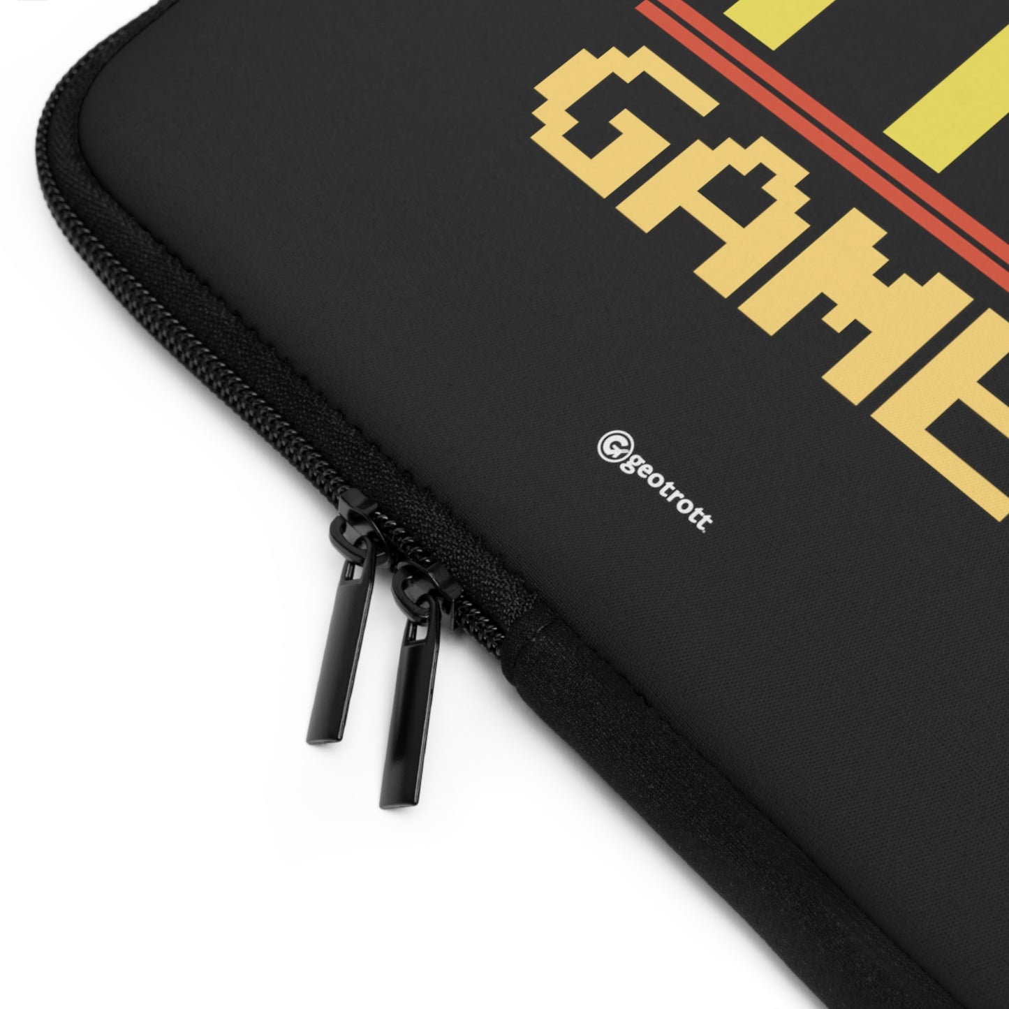 Mantén la calma y juega a los juegos Funda ligera y suave de neopreno para portátil Gamer Gaming