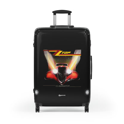 ZZ Top Eliminator Eighties Music Album Luggage Bag Rolling Suitcase Spinner