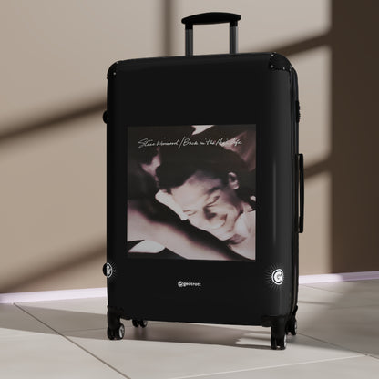 Steve Winwood Back in the High Life Eighties Music Album Luggage Bag Rolling Suitcase Spinner