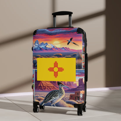 New Mexico USA STATE FLAGS Luggage Bag Rolling Suitcase Travel Accessories