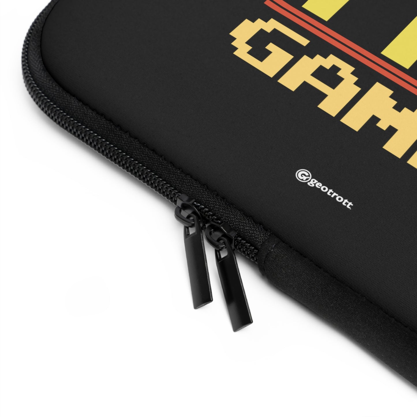 Mantén la calma y juega a los juegos Funda ligera y suave de neopreno para portátil Gamer Gaming