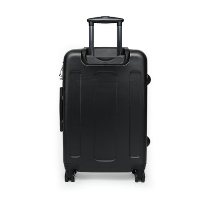 Getrott Fleetwood Mac Rumours 1977 Black Cabin Suitcase Extended Storage Adjustable Telescopic Handle Double wheeled Polycarbonate Hard-shell Built-in Lock-Bags-Geotrott