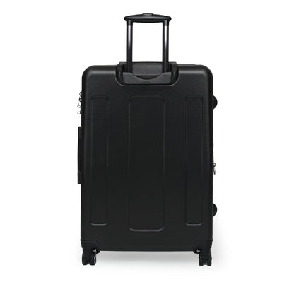 Getrott The Roots Things Fall Apart 1999 Black Cabin Suitcase Extended Storage Adjustable Telescopic Handle Double wheeled Polycarbonate Hard-shell Built-in Lock-Bags-Geotrott