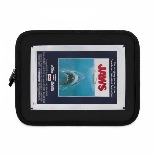 Getrott Jaws Movie Poster Laptop Sleeve-Laptop Sleeve-Geotrott