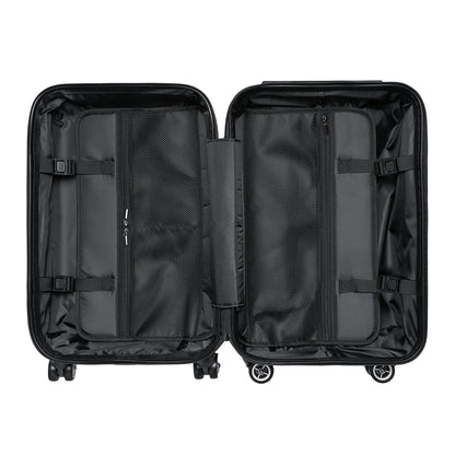 Getrott Kendrick Lamar To Pimp a Butterfly 2015 Black Cabin Suitcase Extended Storage Adjustable Telescopic Handle Double wheeled Polycarbonate Hard-shell Built-in Lock-Bags-Geotrott