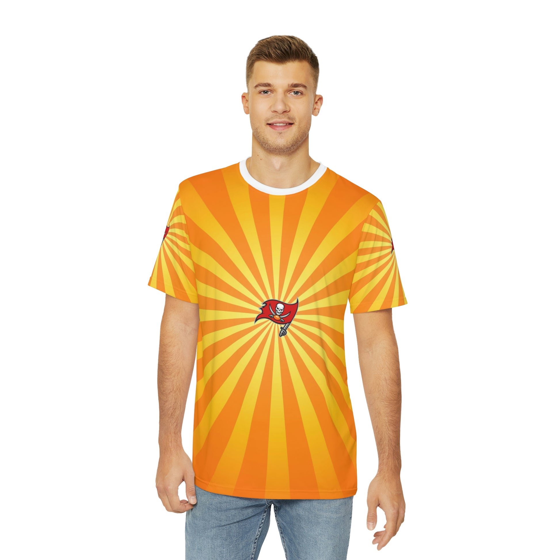 Geotrott NFL  Men's Polyester All Over Print Tee T-Shirt-All Over Prints-Geotrott