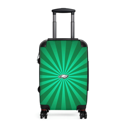 Geotrott Philadelphia Eagles National Football League NFL Team Logo Cabin Suitcase Rolling Luggage Checking Bag-Bags-Geotrott