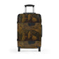 Getrott Adoration of the Magi (Leonardo) by Leonardo Da Vinci Black Cabin Suitcase Inner Pockets Extended Storage Adjustable Telescopic Handle Inner Pockets Double wheeled Polycarbonate Hard-shell Built-in Lock