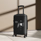 Getrott Janet Jackson Rhytm Nation 1814 Black Cabin Suitcase Inner Pockets Extended Storage Adjustable Telescopic Handle Inner Pockets Double wheeled Polycarbonate Hard-shell Built-in Lock