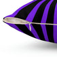 Geotrott lluminati Eye All seeing Eye with Rays Art Pink Purple Rays Art Spun Polyester Square Pillow