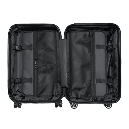 Getrott Club Titty Bare Boobs Meet Fresh Air NYC Party Flyer Cabin Suitcase Extended Storage Adjustable Telescopic Handle Double wheeled Polycarbonate Hard-shell Built-in Lock-Bags-Geotrott