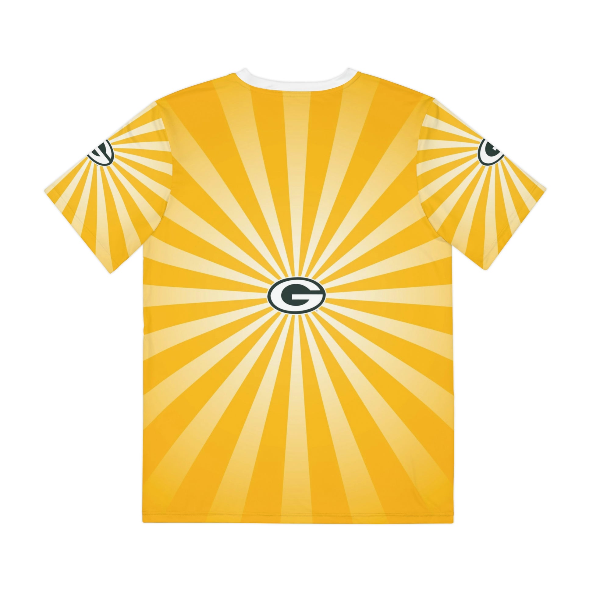 Geotrott NFL Green Bay Packers Men's Polyester All Over Print Tee T-Shirt-All Over Prints-Geotrott