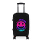Getrott Be The Reason Someone Smilles Mesage Art Cabin Suitcase Inner Pockets Extended Storage Adjustable Telescopic Handle Inner Pockets Double wheeled Polycarbonate Hard-shell Built-in Lock