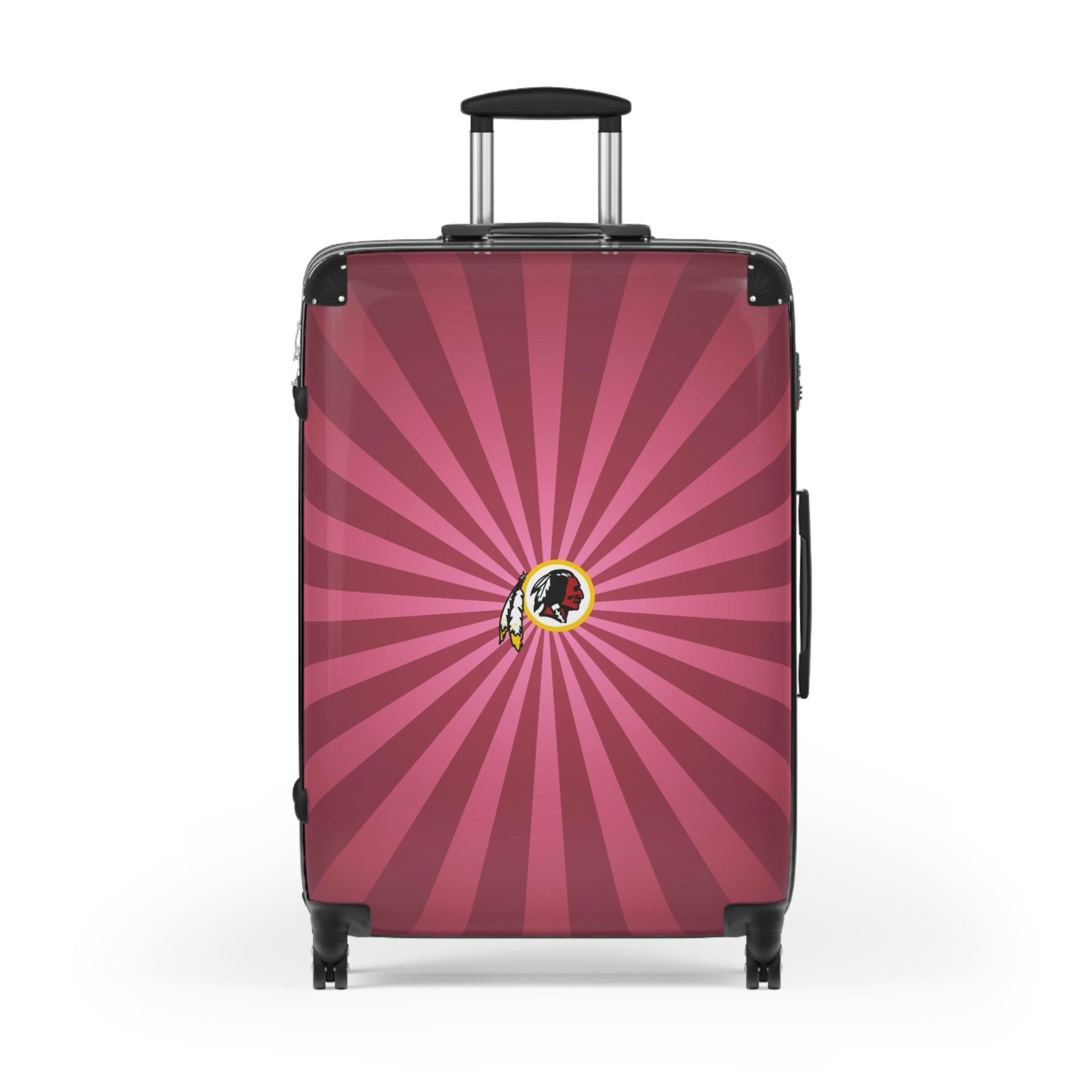 Geotrott Washington Redskins National Football League NFL Team Logo Cabin Suitcase Rolling Luggage Checking Bag