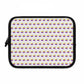 Getrott Purple Cruise Ships Pattern White Laptop Sleeve