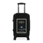 Getrott Close Encounters of the Third Kind Movie Poster Collection Cabin Suitcase Inner Pockets Extended Storage Adjustable Telescopic Handle Inner Pockets Double wheeled Polycarbonate Hard-shell Built-in Lock