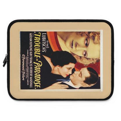 Getrott Trouble in Paradise Movie Poster Laptop Sleeve-Laptop Sleeve-Geotrott