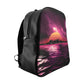 Getrott Red Space Sunset School Backpack Carry-On Travel Check Luggage 4-Wheel Spinner Suitcase Bag Multiple Colors and Sizes