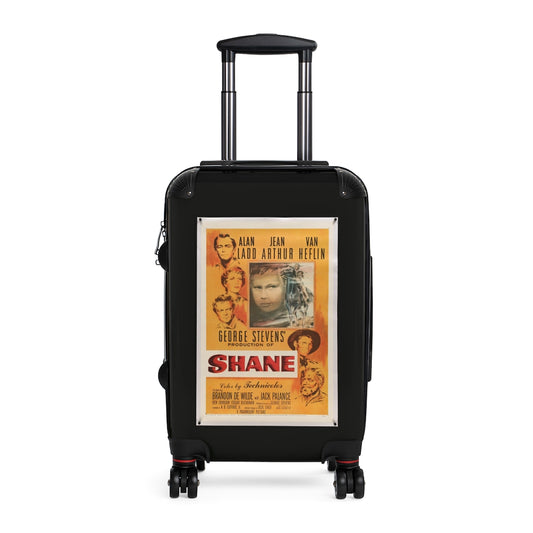 Geotrott Shane Movie Poster Collection Cabin Suitcase Extended Storage Adjustable Telescopic Handle Double wheeled Polycarbonate Hard-shell Built-in Lock-Bags-Geotrott