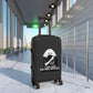 Getrott Lady Gaga The Fame Monster Black Cabin Suitcase Inner Pockets Extended Storage Adjustable Telescopic Handle Inner Pockets Double wheeled Polycarbonate Hard-shell Built-in Lock