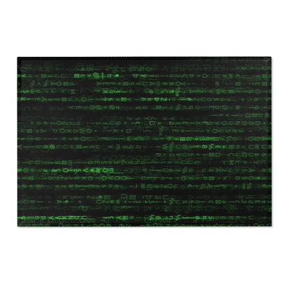 Getrott The Matrix Reloaded Resurrections Revolutions Trilogy Matrixmovies Glitch in the Matrix Animatrix Keanu Reeves Poster Area Rug-Home Decor-Geotrott